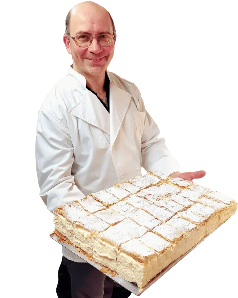 A Dini cukrászda alapítója, – Kopitkó Zsolt – ezt a receptet még a nagymamájától tanulta.